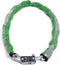 GAD Kettingslot - gehard staal - SuperSafe cilinder - 110 cm - groen