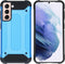 iMoshion Hoesje Geschikt voor Samsung Galaxy S21 Hoesje - iMoshion Rugged Xtreme Backcover - Lichtblauw