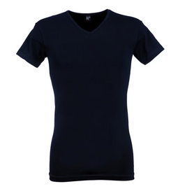 Alan Red Oklahoma - Heren T-Shirts - Body Fit V-hals Navy (4-Pack)