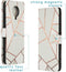 iMoshion Hoesje Geschikt voor Nokia G20 / G10 Hoesje Met Pasjeshouder - iMoshion Design Softcase Bookcase - Wit / Meerkleurig / Goud / White Graphic