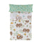Happy Friday Sheet set 2 pieces Happy sloth 180x270 cm (Single) Multicolor