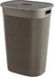 Curver Filo Wasbox - 55L - Geperforeerde structuur - Cappuccino