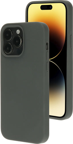 Mobiparts iPhone 14 Pro - Silicone Cover - Soft-touch - Urban Grey