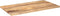 vidaXL - Tafelblad - rechthoekig - 100x60x2,5 - cm - massief - mangohout