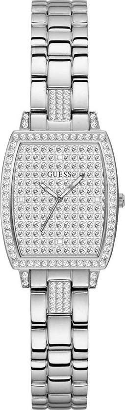 Guess Dames Horloge GW0611L1 Staal Quartz met Zirkonia