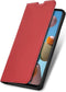 iMoshion Hoesje Geschikt voor Samsung Galaxy A21s Hoesje Met Pasjeshouder - iMoshion Slim Folio Bookcase - Rood