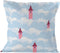 Kussensloop HappyFriday Mr Fox Long Braid Multicolour 60 x 60 cm