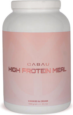 Cabau Lifestyle - High Protein Meal - Hoogwaardige maaltijdvervanger - Maaltijdshake - 12 maaltijden - Cookies & Cream