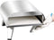 BIGHORN Gas Pizza Oven - Buiten - Edelstaal - 30.5cm pizzasteen - Temperatuur tot 460° - Met Gasdrukregelaarset 30 mbar & Slang 50 cm - Draagtas