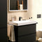 Hansgrohe Tecturis E - Wastafelkraan - Ééngreeps bediening - CoolStart energiebesparend - Mat Zwart - 80mm