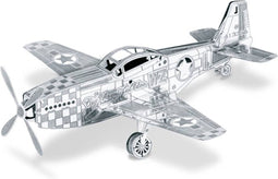 Metal Earth Modelbouw 3D Mustang P51 - Metaal