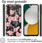 iMoshion Hoesje Siliconen Geschikt voor Samsung Galaxy A34 (5G) - iMoshion Design hoesje - Roze / Cherry Blossom