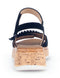 Gabor Sandalen 62.740.47 - Platte sandalen - Leer - Zwart - Maat 40