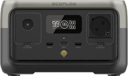 EcoFlow RIVER 2 - Draagbaar stroomstation - 256Wh 300W 1u opladen