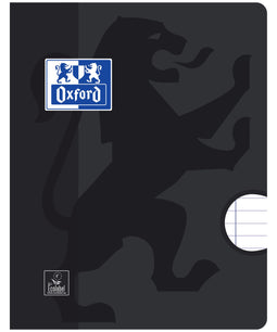 Oxford schrift A5 zwart