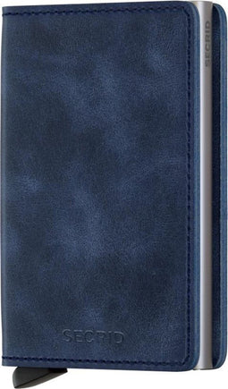 Slim Wallet Vintage Blue