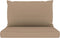 vidaXL - Palletkussens - 2 - st - oxford - stof - taupe