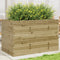 vidaXL - Plantenbak - 110x60x68,5 - cm - geïmpregneerd - grenenhout