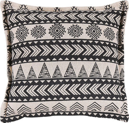 HENTEPE - Sierkussen - Beige - 45 x 45 cm - Katoen