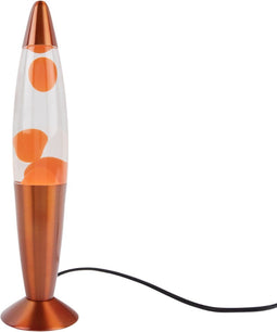 Leitmotiv - Lavalamp - Oranje - Lamp (inclusief) - Robuust en Stevig