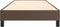 vidaXL - Bedframe - kunstleer - bruin - 90x200 - cm