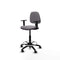 Piqueras y Crespo B1D01RN - Bureaustoel - Hoogteverstelbaar met armleuning - Grijs
