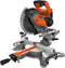 BLACK+DECKER BES701-QS - Afkort- en verstekzaag 1500W 216mm - Stofzak inbegrepen