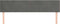 vidaXL Hoofdborden - 90x5x78/88 cm - fluweel - donkergrijs (2 stuks)