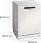 Bosch SMS6ECW15E - Vaatwasser - 8 programma's - RVS