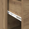 vidaXL - Dressoir - Artisan - Eiken - 38x34,5x75 - cm - Gelaagd - Hout