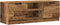 vidaXL - Tv-meubel - 102x35x36,5 - cm - bewerkt - hout - oud - houtkleurig