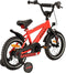 AMIGO Speeder Jongensfiets 14 Inch - Kinderfiets voor 3 tot 5 Jaar - 95-110 cm - Rood/