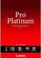 Canon PT-101 - Pro Platinum Fotopapier - 300 g/m² - A4 - Hoogglans - (20 vellen)