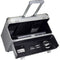 Alumaxx pilotenkoffer - Discovery - aluminium - mat zwart - JU-45166