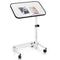 Coast Bedtafel - Verstelbaar - Kantelbaar - 61 x 43,5 x 73-93 cm - Wit