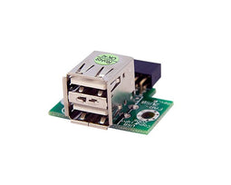 Startech.com 2 Port USB Motherboard Header Adapter - Verloop/koppel - 2x USB A Female ports