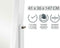Spiegel Sieradenhouder Wit Hout MDF (36 x 140 x 36,5 cm)