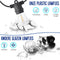 SHINE - LED Lichtsnoer buiten - 12 lampen - 8,5 meter - Zonne-energie - IP65 waterdicht - Afstandsbediening