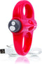 The Screaming O - Charged Yoga Vibe Ring Rood