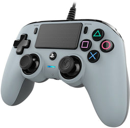 Nacon Wired Compact Controller - PS4 - Bedraad - Grijs