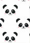 Noordwand - Fabulous - World - Behang - Panda - wit - 67100