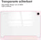 imoshion Tablet Hoes - Geschikt voor Samsung Galaxy Tab A9 Plus - Trifold Hardcase Bookcase - Roze