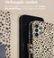 iMoshion Hoesje Geschikt voor Samsung Galaxy A32 (5G) Hoesje Met Pasjeshouder - iMoshion Design Bookcase smartphone - Meerkleurig / Black And White Dots