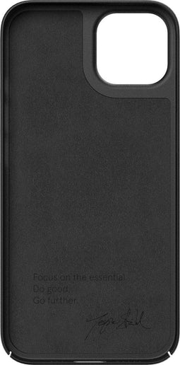 Nudient Thin - Soft case - MagSafe geschikt en ultra dun 1 mm - Zwart