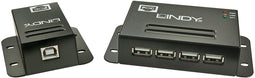 Lindy USB 2.0 Cat.5 Extender - 50m - Power over RJ45 4 Port