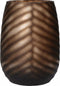 Pomax Folla Glas Vaas Bruin Ø22 x H29.5 cm