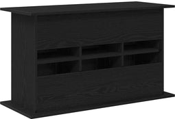 vidaXL - Aquariumstandaard - 101x41x58 - cm - spaanplaat - zwart - eikenkleurig