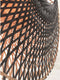 GOOD&MOJO Wandlamp Kalimantan - Bamboe/Zwart - Ø87cm - Binnen Modern