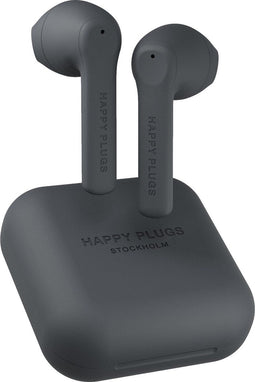 Happy Plugs Air 1 Go - Draadloze TWS Oordopjes - HD-geluid - Zwart