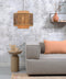 GOOD&MOJO Hanglamp Bhutan - Bamboe/Zwart - Ø40cm - Scandinavisch,Bohemian - Hanglampen Eetkamer, Slaapkamer, Woonkamer